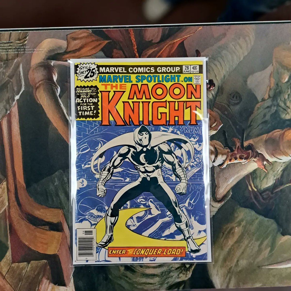 boss_comicsfoco's tweet photo. More goodies going out this week 🥲 they're so beautiful! 

#milesmorales #ultimatefallout4 #infinitygauntlet #moonknight #marvel #boss https://t.co/4nUw3lZxG4