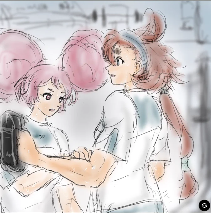 チュチュ先輩と筋トレ 