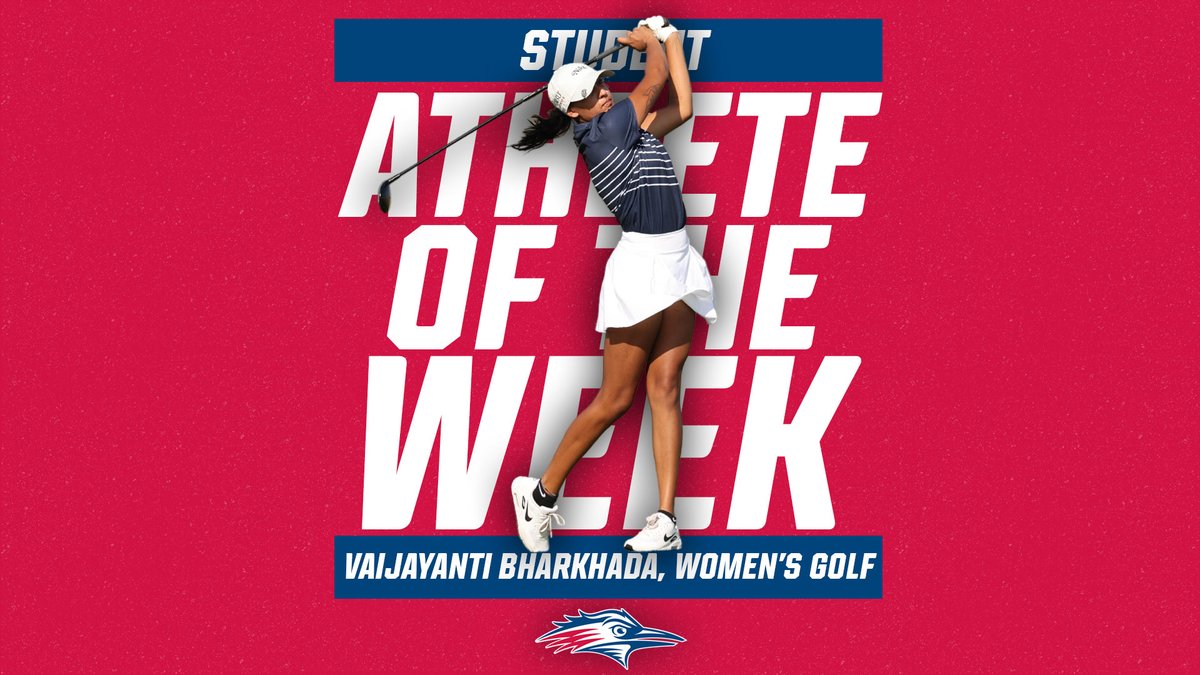 Okay Roadrunners, it's finally time to announce this week's Student-Athlete of the Week!!🤩

And the winner is...🥁

It's <a href="/MSUDenverWGolf/">MSU Denver Women's Golf</a>'s Vaijayanti Bharkhada!

Back out on the course today - keep doing your thing, V! 💪😤

#GetRowdy🔴🔵