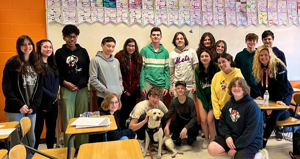 Working on our #MentalHealth today at #BHS! #BarnegatINSPIRES