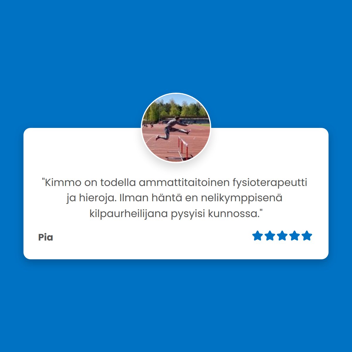 hefysio's tweet photo. Asiakkaiden palautteita on aina mukava julkaista. Tässä yksi esimerkki HE FYSION ammattilaisten osaamisesta.

Jos sinulla on kipuja tai lihasjumeja, varaa maksuton etäkonsultaatio täältä: https://t.co/z8o590zMgG https://t.co/LpliQvVnks