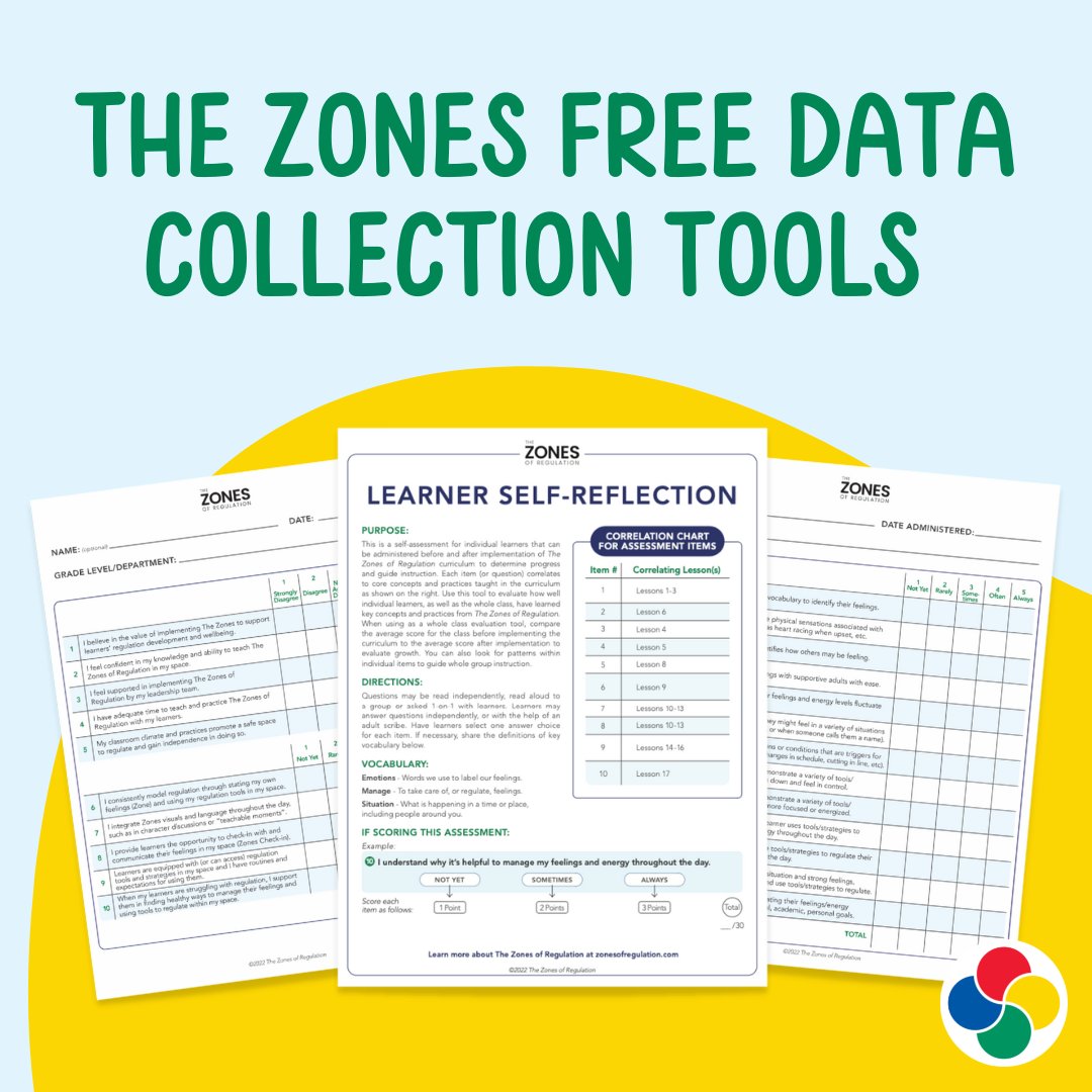 Zones of Regulation tweet media