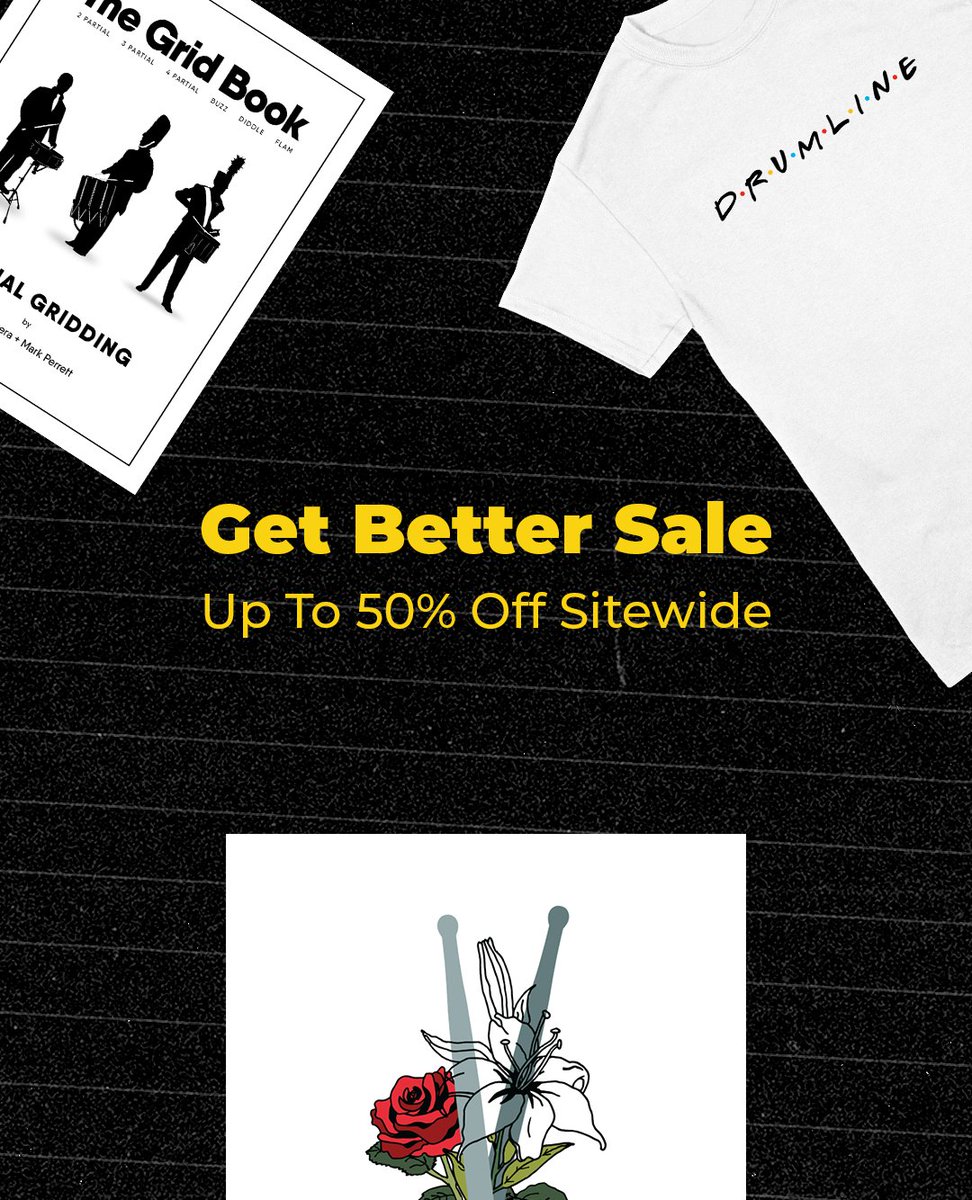 Get Better Sale! Up to 50% off sitewide on shop.gridbookpercussion.com!

#Drumline #MarchingPercussion #MarchingBand #MarchingArts #Percussion #PercussionEducation