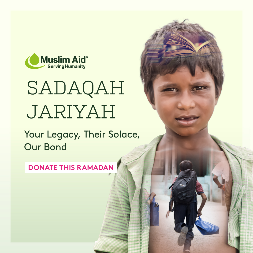 Muslim_Aid's tweet image. Want to make a lasting impact that benefits people for years? 

Give Sadqah Jariyah with Muslim Aid! 

Dig wells, build schools, and provide medical care that continues to benefit those in need. 

Donate today at muslimaid.org/sadaqah.

#SadqahJariyah