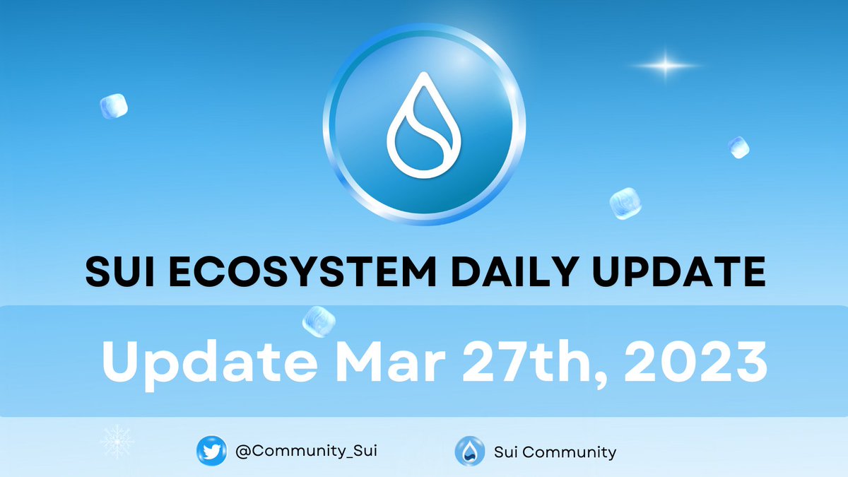 SUI ECOSYSTEM DAILY UPDATE📢

1/ Congratulations <a href="/SuiNetwork/">Sui</a> on reaching 400k Twitter followers🎉
2/ <a href="/AllsparkFinance/">Allspark</a> was thrilled to announce a partnership with  <a href="/Turbos_finance/">Turbos Finance</a>

Like and RT to support us🙏

#Sui #Suinami #Web3 #news
