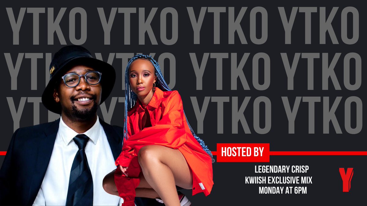 If you don’t know by now, #CrispMondays is where all the best Yanos DJs show up on the decks JUST FOR YOU!

Join <a href="/KwiishS/">KWiiSH SA</a>  on #YTKO right now for the next 45 minutes!🔥🔥