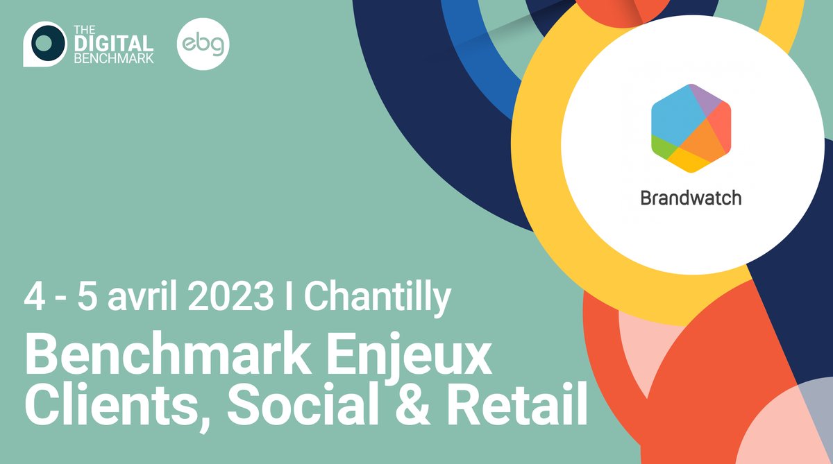 RT BrandwatchFR: Vous participez au <a href="/Digital_BM/">Digital Benchmark</a> de l’<a href="/ebg/">EBG</a> ? Brandwatch aussi.

📍Stand 21

Notre équipe est à votre disposition pour échanger sur vos projets de connaissance et d'engagement client 🚀

#BenchEBG