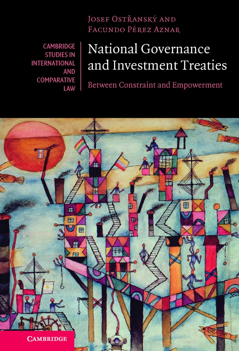 National Governance and Investment Treaties by @JOstransky ,<a href="/FPerezAz/">Facundo Pérez Aznar</a> 
Comparing extended case studies of 4 states, this book shows how investment treaties influence national governance ideologically, institutionally and socially. #internationallaw 
ow.ly/aIK050N4pZh