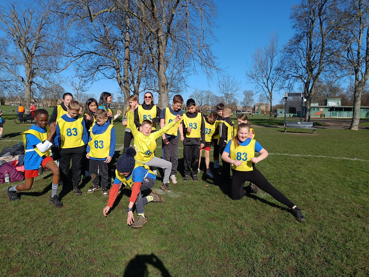 Go Team Brunstane! Fantastic effort at Inverleith Park today for Cross Country! 🏃‍♀️🏃‍♂️💨