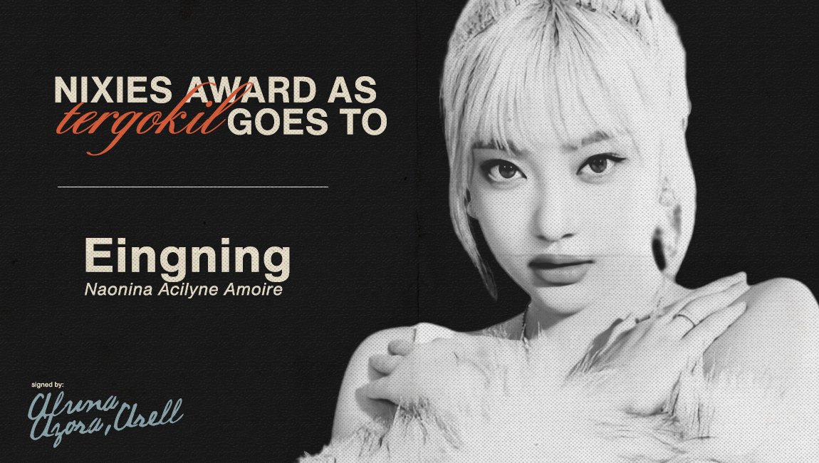 LilithAlluna's tweet photo. @LilithAzora @LilithArell @CycleMinds @xuminghaoc @haeeseung @suIllyoon @bluda @Mingutri @Hyunjca @Sarunghoon @yedan @Joonne @Jihagn "Beri tepuk tangan yang meriah buat @eingning untuk gelar barunya, dan berhasil membawa pulang trophy ke rumah. Jangan pernah lelah menjadi gokil, karena Cymins nggak akan jadi rumah yang sempurna tanpa @eingning's presence!" https://t.co/QrmJpojXwU