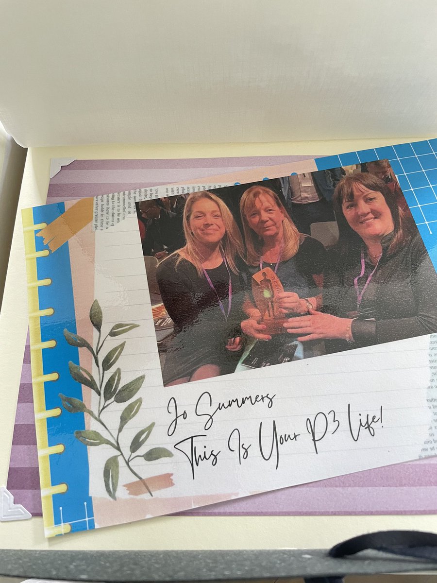 With thanks to all my @P3Charity colleagues for this wonderful book of memories….
I am a blubbering mess #bestcolleaguesever #bestcharityever #thanksamillion