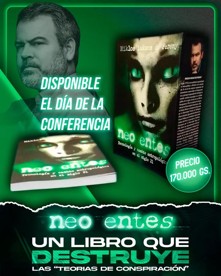 issospilar's tweet photo. 📣 @IssosParaguay presenta a @mlukacs en Paraguay 🇵🇾

🎙Visita nuestro país para una conferencia magistral:

“Tecnología y Cambio antropológico en el siglo XXI”

🔸Martes 28 de marzo
🔸19:00 hs
🔸Salón auditorio UNIDA

📱Info y Reservas:
   0992 733 777
   0984 447 017 https://t.co/rMdU8y2cA8