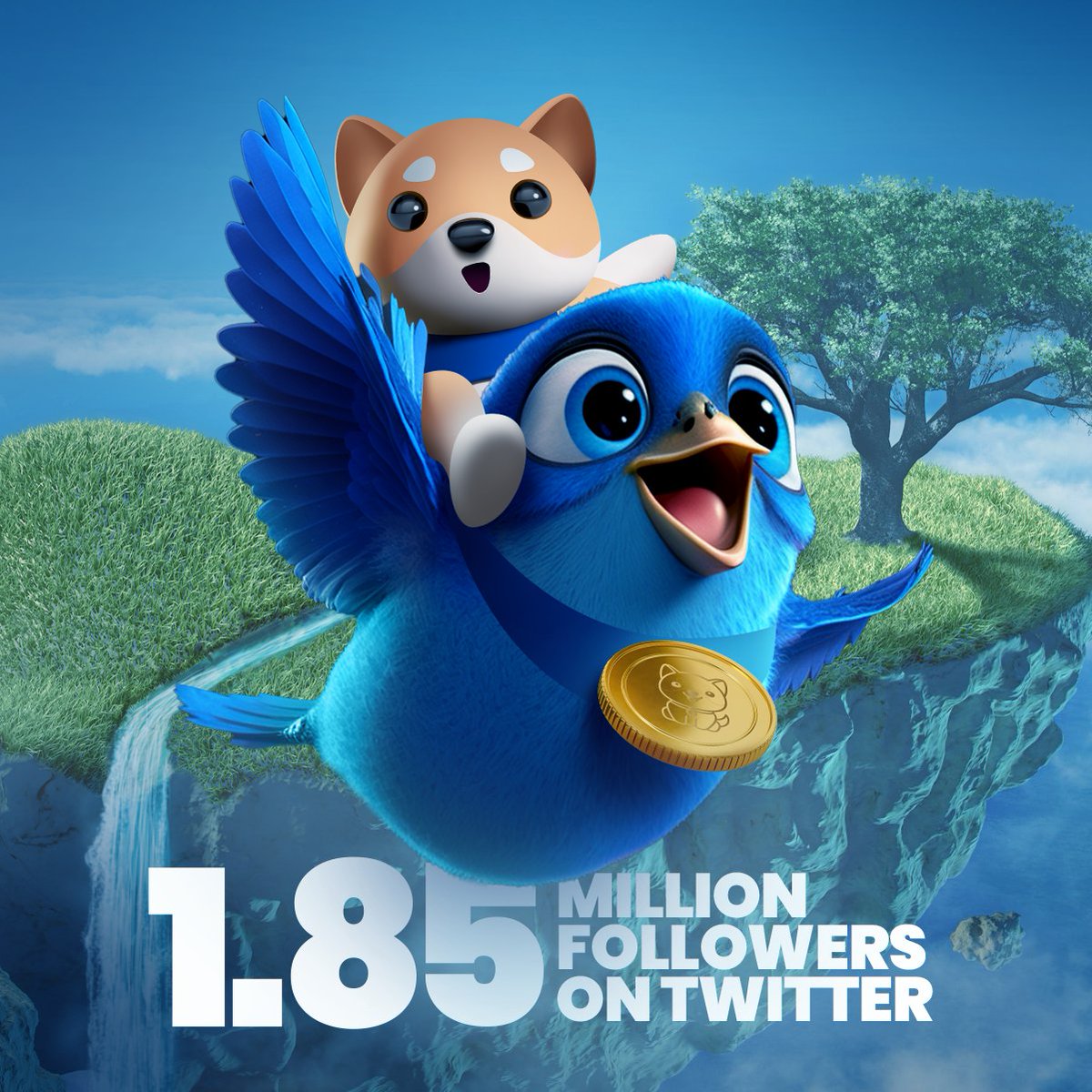 Do Do Do Do Do Do!

We have passed 1.85 million twitter followers!

Congratulations #BabyDogeArmy 

To celebrate we will give $300 to 1 user who
1. Retweets this tweet
2. Follows <a href="/BabyDogeCoin/">Baby Doge</a> &amp; <a href="/BabyDogeSwap/">Baby Doge Swap</a>