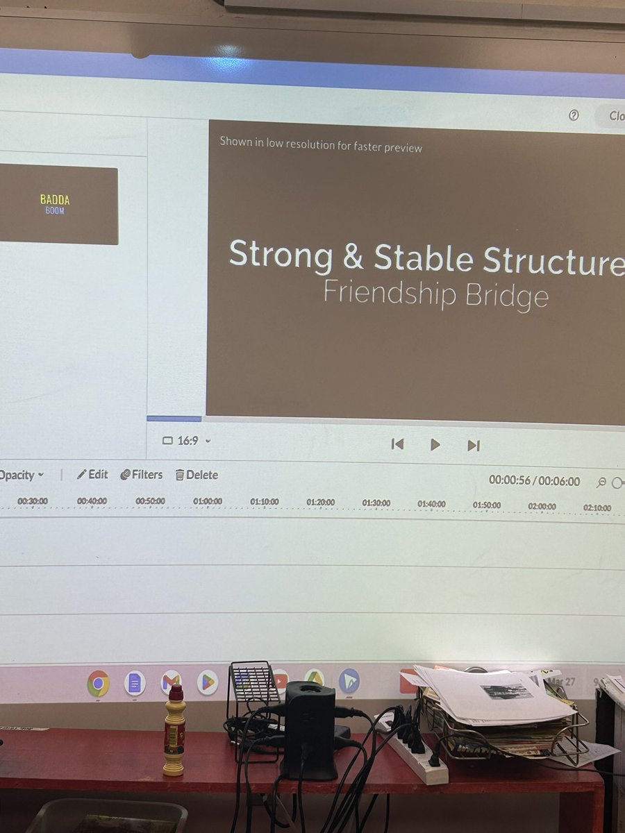 Learning WeVideo with @MrMacDonellOCSB! Making videos about the paper bridges we created in Science! #BECORPUS @CorpusOCSB @ParentsCorpus @CorpusOCSB #Science #medialiteracy #wevideo