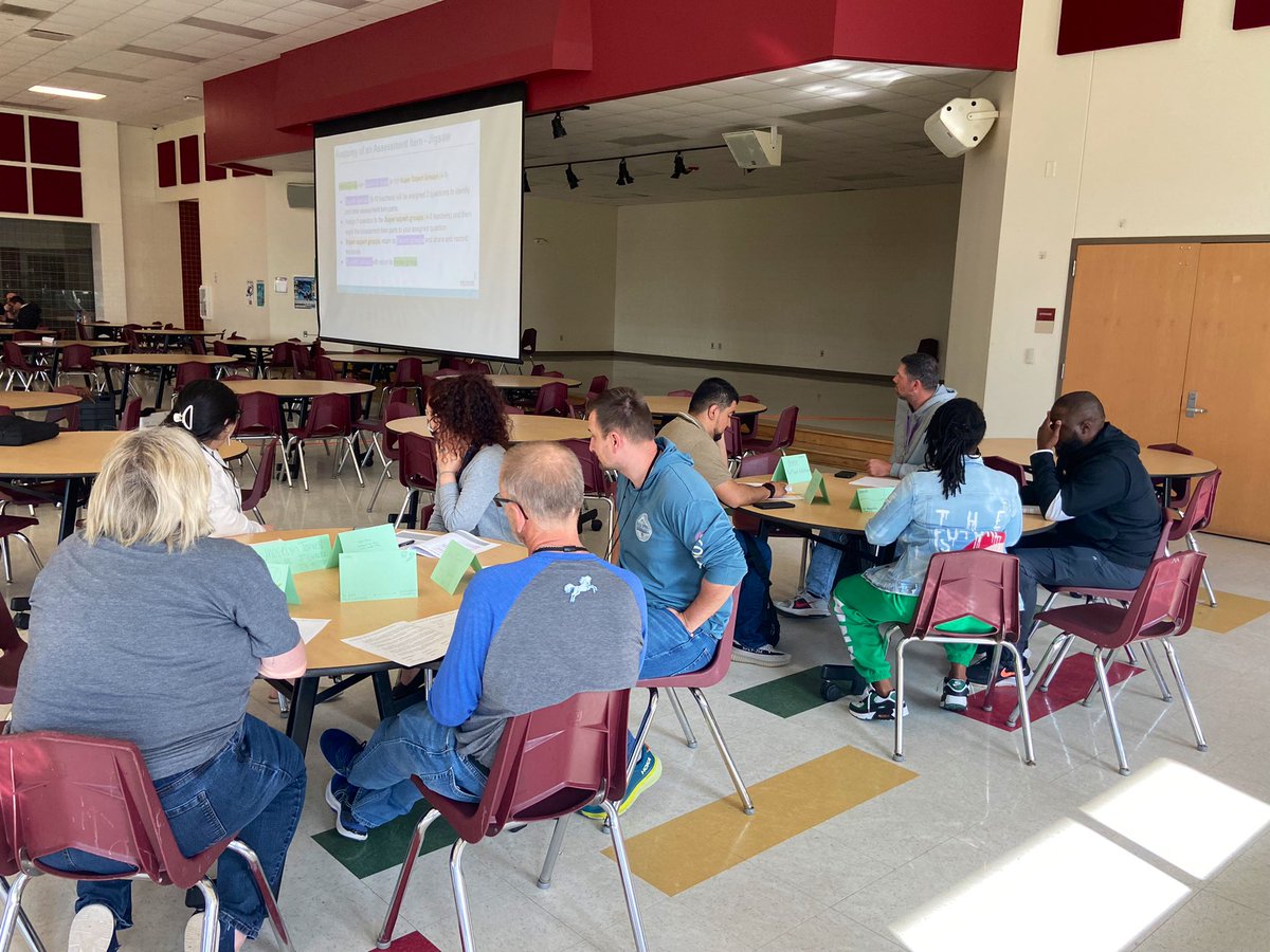 #FWISD_SS has facilitated nearly 70 hrs of learning w/ teachers + leaders this year about #STAAR redesign focused on T1 instruction. Today teachers engage in an advanced course about assessment item design and foundations for campus common assessment practices. #BetterTogether