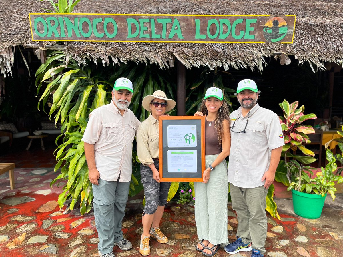 ReporteYa's tweet photo. #27Mar #ViajaVerde 
@ViajaVerde: "Estamos muy complacidos de incluir al programa de Certificación Ecológica a @orinocodeltalodge. Un hospedaje ejemplar, que por más de 30 años se han mantenido promoviendo uno de los destinos más especiales de Vzla" https://t.co/YFGBxSOsqj
