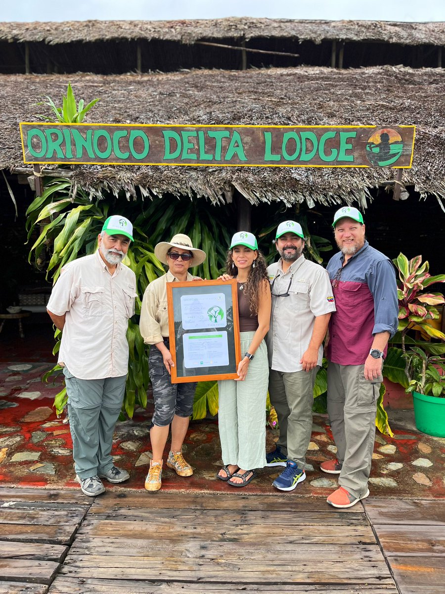 ReporteYa's tweet photo. #27Mar #ViajaVerde 
@ViajaVerde: "Estamos muy complacidos de incluir al programa de Certificación Ecológica a @orinocodeltalodge. Un hospedaje ejemplar, que por más de 30 años se han mantenido promoviendo uno de los destinos más especiales de Vzla" https://t.co/YFGBxSOsqj