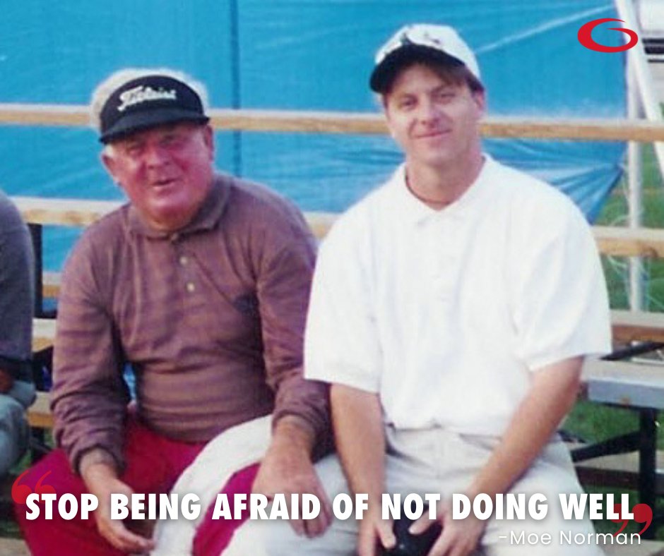 GravesGolf's tweet image. Stop being afraid of not doing well. 

Want to learn more about Moe Norman's Single Plane Swing? Click the link:
gravesgolf.com/tw/get-guide

#MoeNorman #SinglePlane #Golf #GolfQuotes