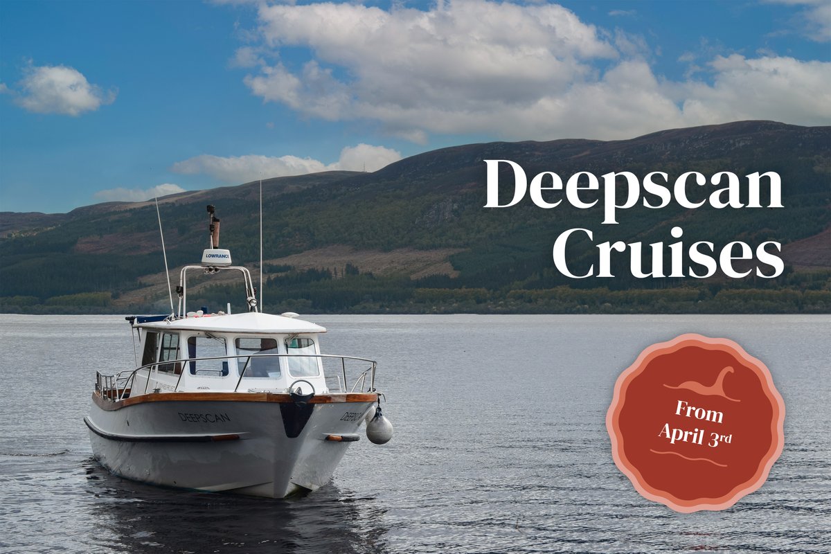 Whilst we are busy in the background working on the refurbishment of The #LochNess Centre, we are thrilled to announce that our Deepscan Cruises are back and ready to take you on an unforgettable journey across Loch Ness! Bookings are now live: bookings.lochness.com/book/loch-ness…