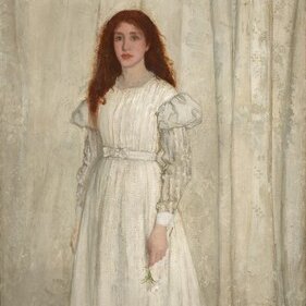 WETAClassical's tweet photo. The paintings of James McNeill Whistler and chamber music come together on tonight's #FrontRowWashington. Performing from @ngadc, @theusarmyband Pershing's Own Chamber Players pay homage to Joanna Hiffernan, woman in white featured in many of Whistler's works. Tonight at 9PM ET. https://t.co/fx8QGsJ5iO