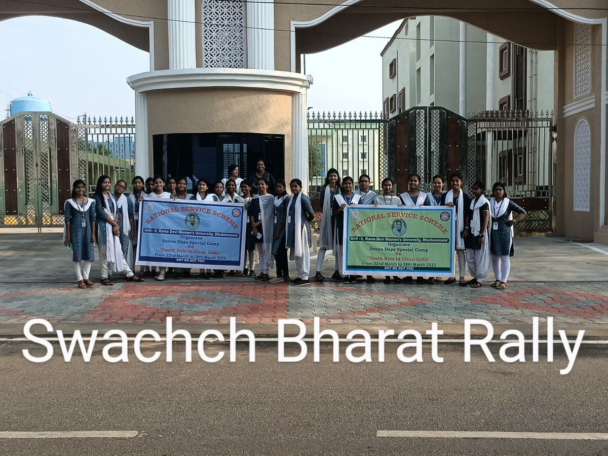 RdwuNss's tweet photo. #Day6 Activities of NSS 7 Days Special Camp. It included various Academic Session and Swachch Bharat Rally. https://t.co/l3Tk8AdXHy