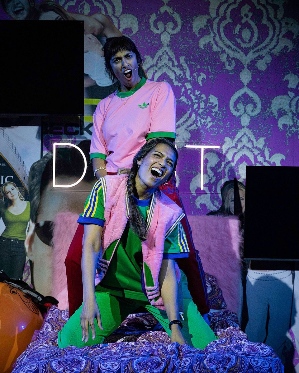 Hitting the stage last year with Mama Told Me Not to Come was a MOMENT! ❤️‍🔥 We’re pumped to be bringing it back to @SohoTheatre in May <a href="/_tiltedco/">Tilted</a> 
#WorldTheatreDay