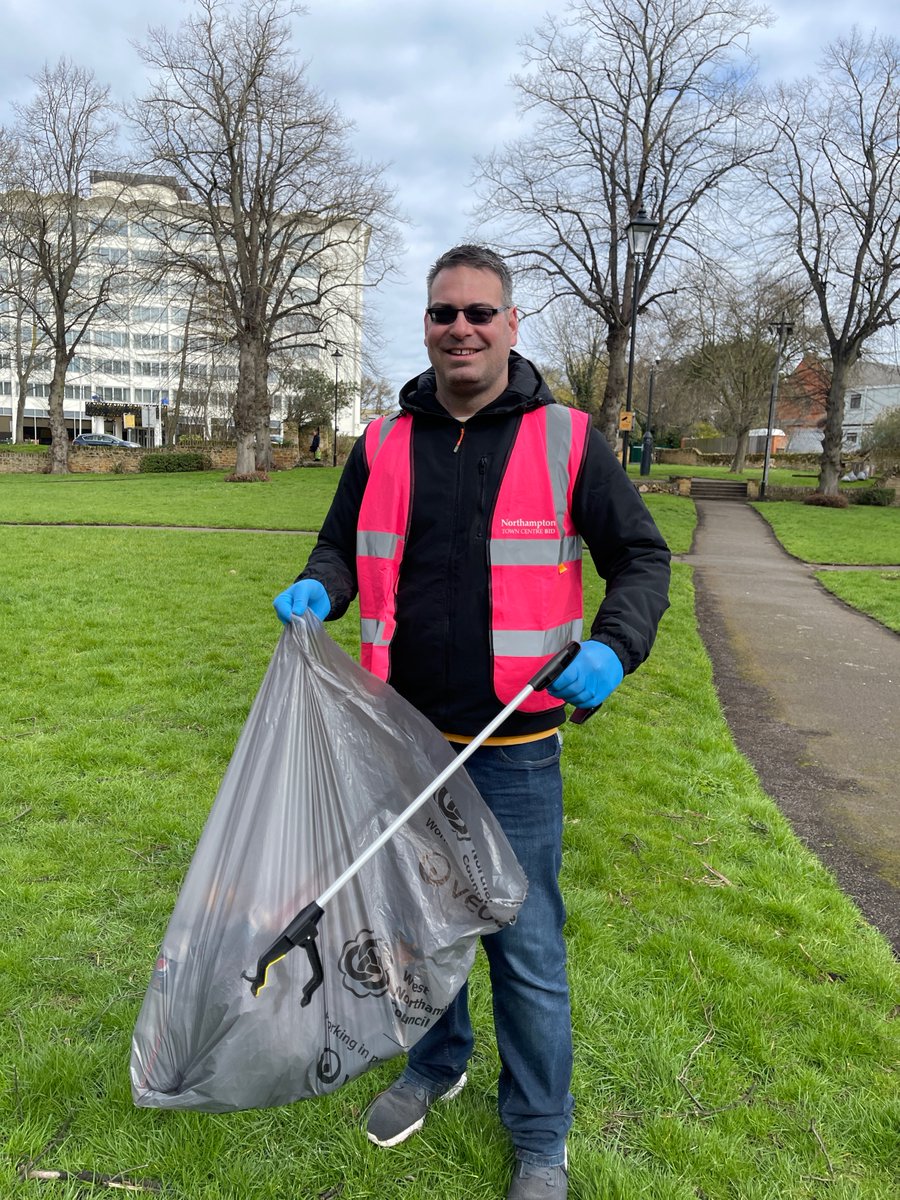 The Great British Spring Clean was success✅ Thank you to everyone that joined in today to help tidy our Northampton Town Centre! #GreatBritishSpringClean #northampton #BID #tidyday #northants #CleanUp