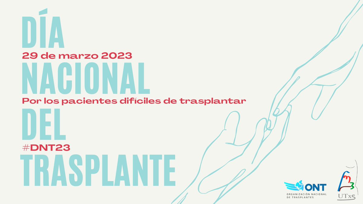sanidadgob's tweet photo. Hoy es el #DíaNacionaldelTrasplante
Un día para reconocer el papel de todas y cada una de las personas que hay detrás de los 5.383 trasplantes realizados en 2022 en nuestro país, el éxito del Modelo Español y el trabajo de los profesionales que lo hacen posible.
#29M https://t.co/kf8JCcVfjm
