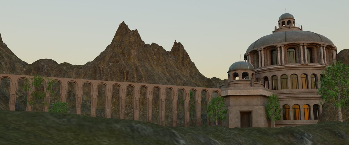 CheckmateJi's tweet photo. I am back!!!
with more #art and #NFT
-Sunset castle made in #Blender
#nftart #artist #NFTART #EnterArmy #3d https://t.co/JHOjTITu75