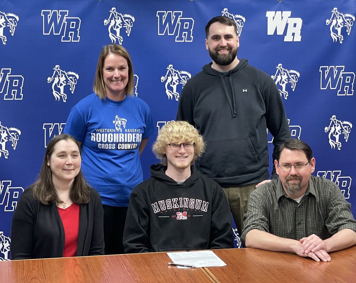 WRRidersSuper's tweet photo. Congrats Sean Murdock! Muskingum is getting a wonderful young man and talented runner! Go Riders! #WEareWR https://t.co/bzuyMbQdtx