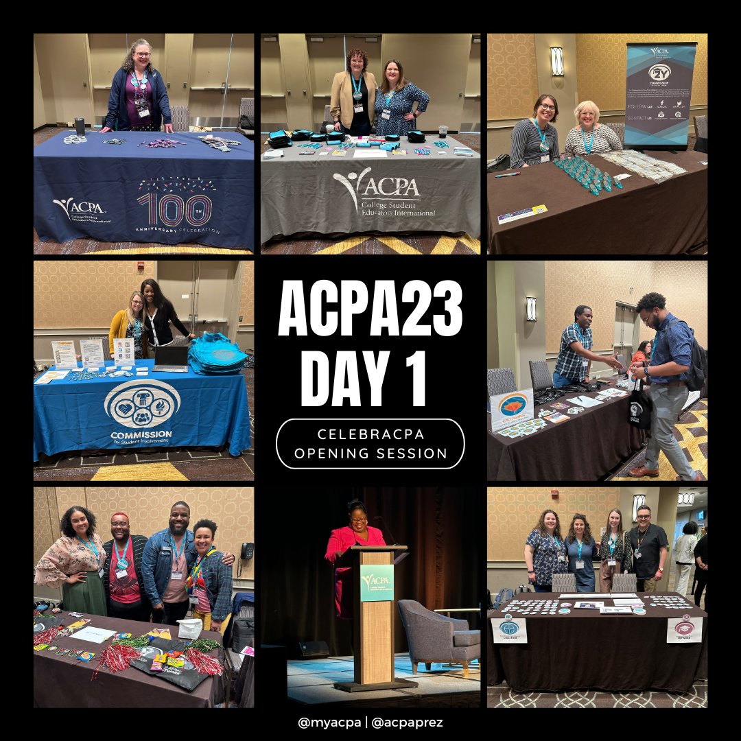 acpaprez's tweet photo. Day 1 of ACPA23 is a wrap! Thank you for all the great energy &amp; knowledge. The opening session was just 🤯🤯 shout your worth because passion is not enough!

#ACPA23 #nola #BoldlyTransformingHigherEducation #acpa23countdown #DreCPA #FindConnection #BuildMomentum #CreateTheFuture https://t.co/0UA0R3VukF