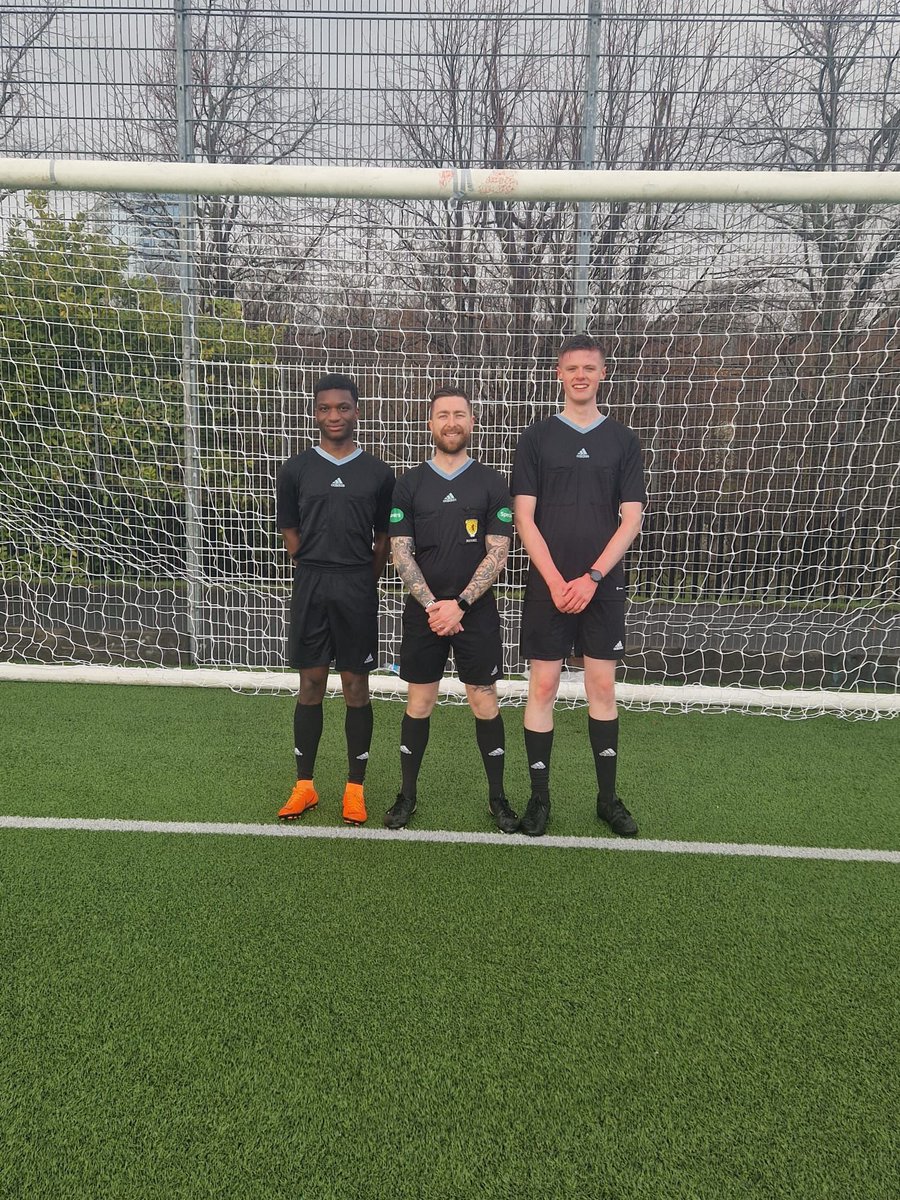 LourdesSec's tweet photo. Well done to two of our fully qualified match officials from the SFA Referee Award who ran the line for Mr Dowie in last weeks Scottish Schools Plate match ⚽️ . #respectreferees https://t.co/UQbSk8B7sQ