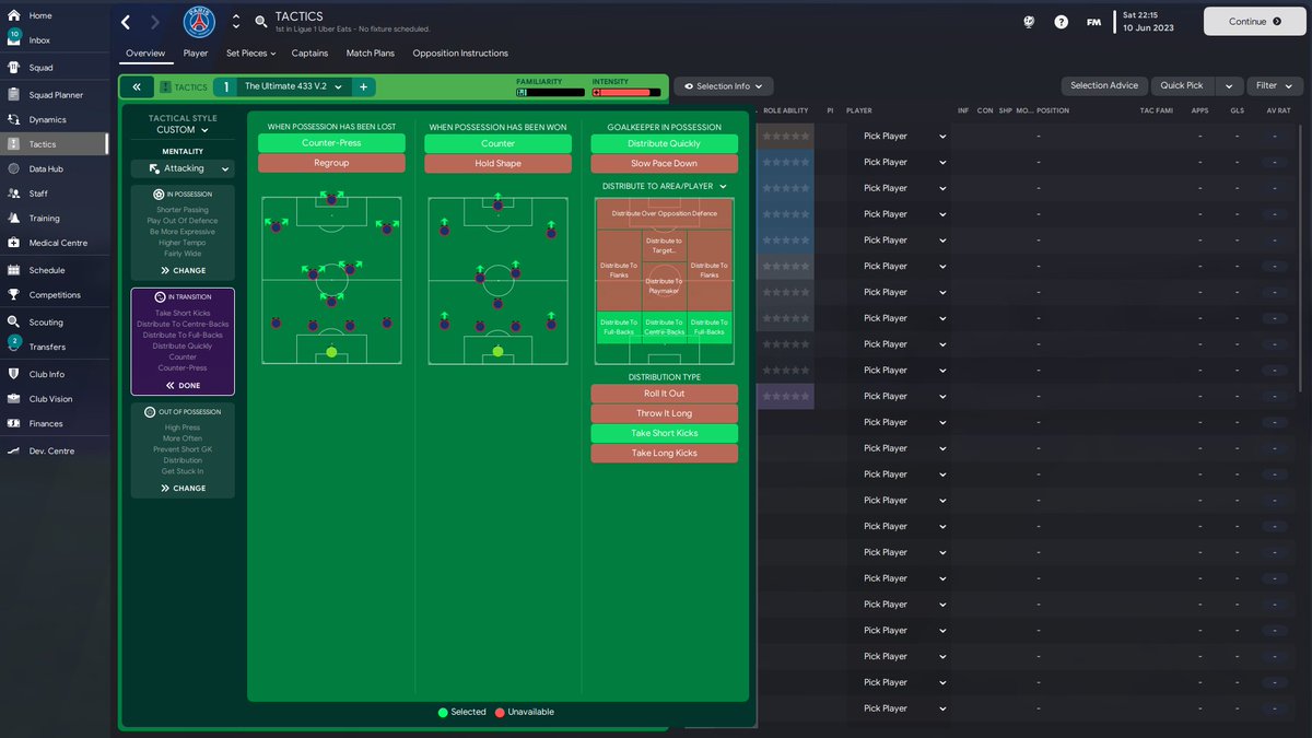 on Twitter "New FM23 Tactic The ULTIMATE 433 V.2