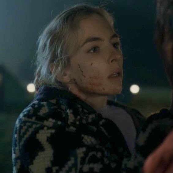 villcnlles's tweet photo. villanelle &amp; ellie williams https://t.co/OuBKwZCeCf