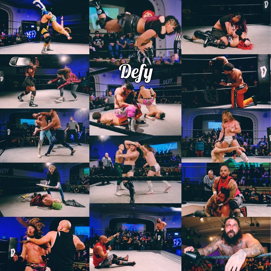 lyf_pro's tweet photo. #ProfessionalWrestling #ProWrestling #DefyWrestling #DefyOnTop @ActionAndretti @DanikaDiehard @JodyThreat @nmatthewsninja @ClarkConnors @ArtySpence @SNM_Buddy thank you @1800WestSmith https://t.co/JRvqNzy65l