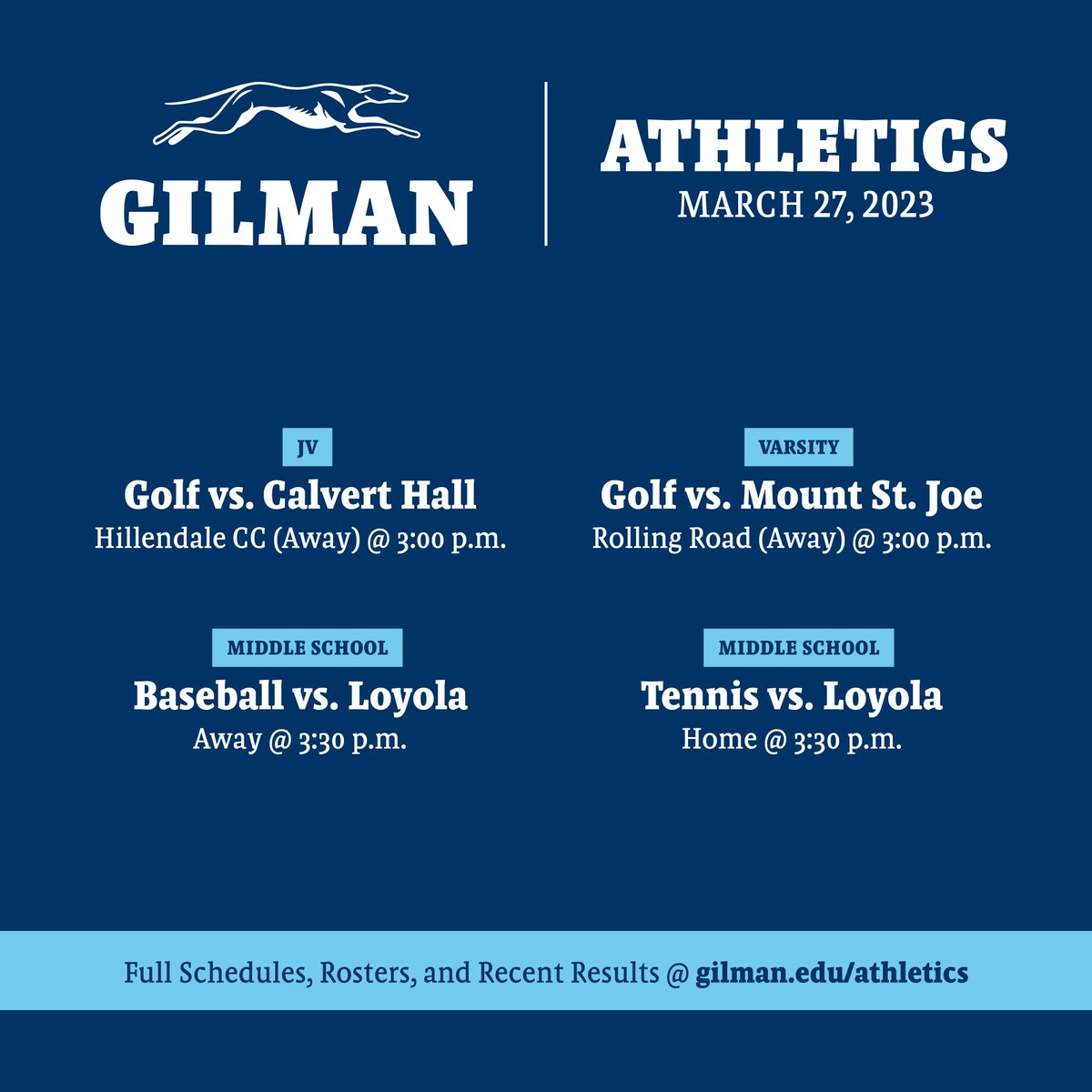We’ve got some nice weather, let’s keep it that way for <a href="/GilmanGolf/">Gilman Golf</a> today.
oh - Take a look at that...we've got some young pups starting their interscholastic league play today. Let's Go MS.