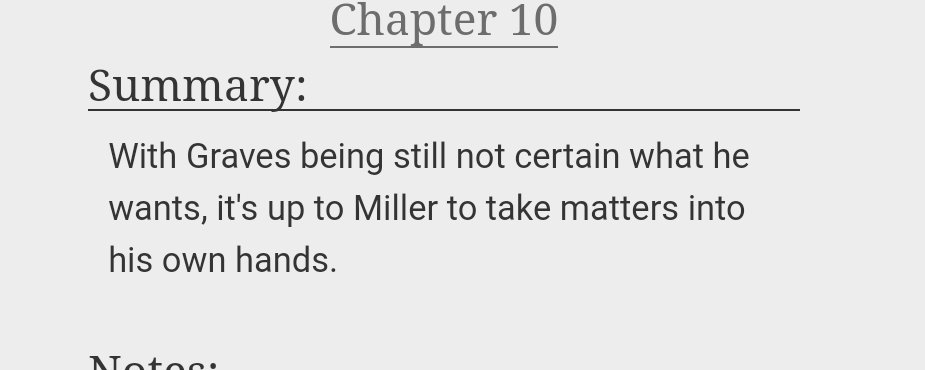 Milo_on_Duty's tweet image. Chapter 10 of my Phillip Graves x Shadows fic is out now! Yet another chapter I'm having mixed feelings about but I hope you like it anyways. :')
archiveofourown.org/works/43838946…
#phillipgraves #gravescod