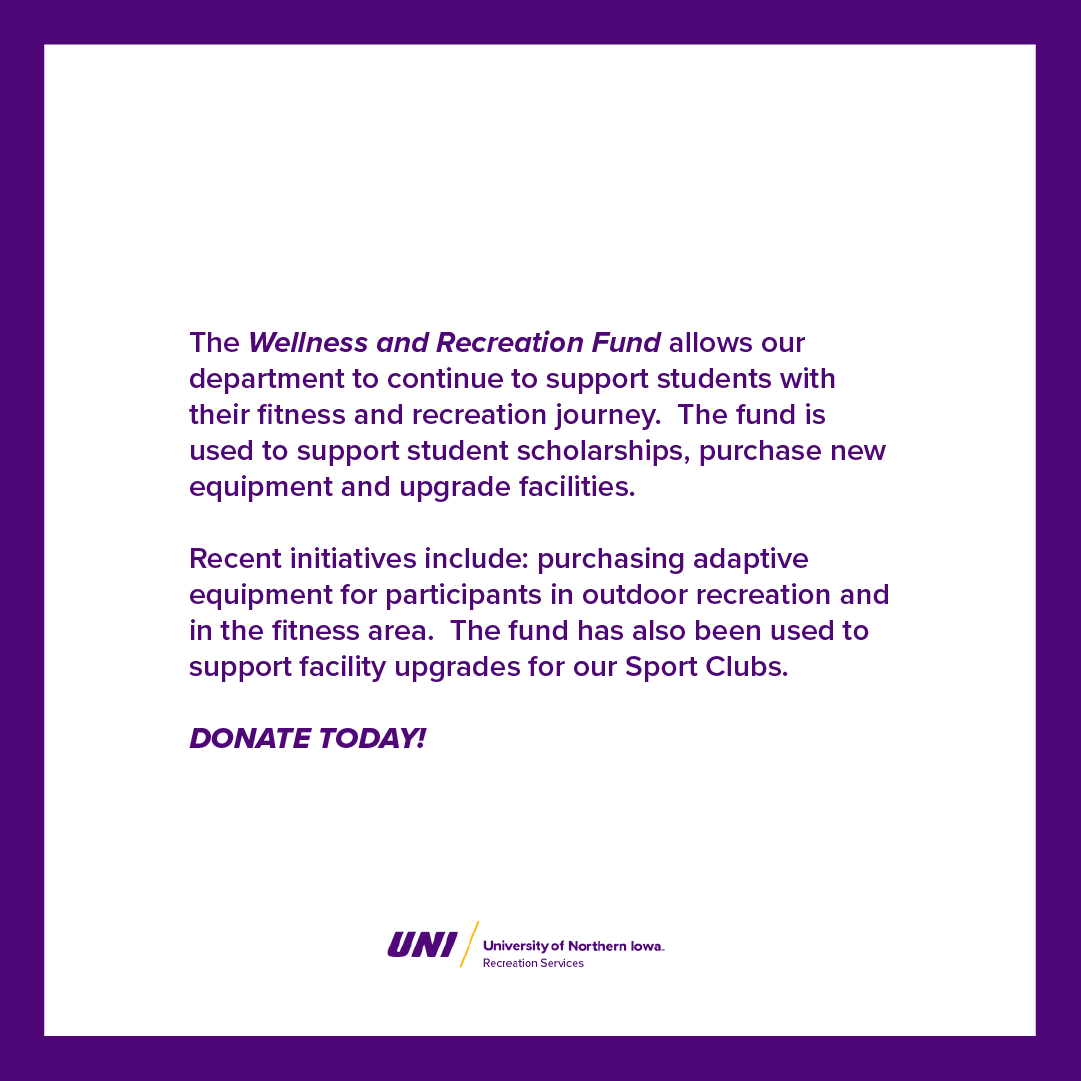 UNI Wellness and Recreation Center tweet media
