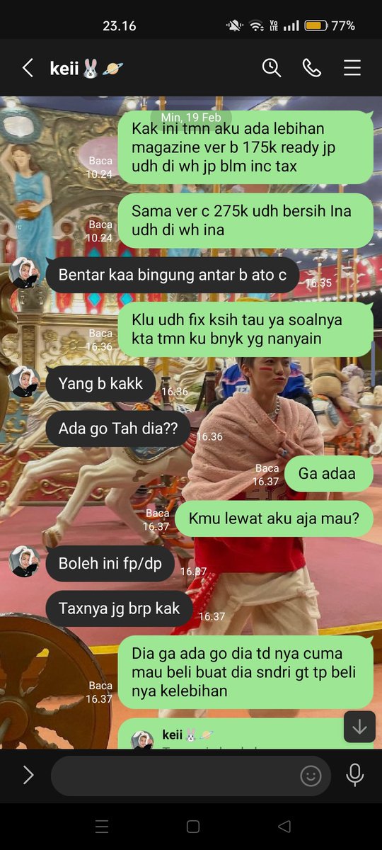 Help RT!!

‼️SPIL BUYER HNR GA BERTANGGUNG JAWAB ‼️
WARNING BUAT OWNER GO SIAPA TAU GO KALIAN ADA DIA KICK AJA‼️