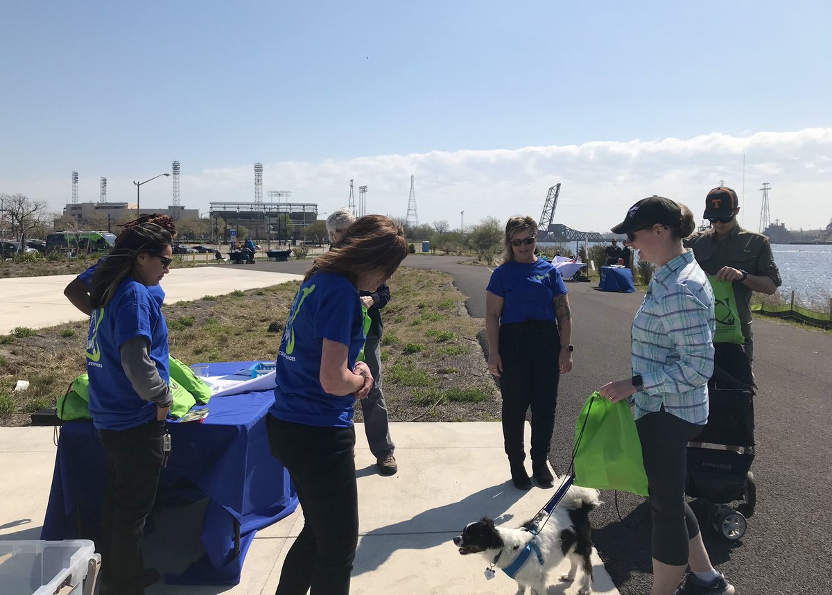 Thank you to Talk About It Norfolk &amp; <a href="/norfolkERT/">Elizabeth River Trail</a> for inviting Norfolk's Peer Recovery Services &amp; Department of Human Services to the inaugural Walk &amp; Talk on Saturday.

It was great to connect with neighbors, friends &amp; organizations that are committed to mental health &amp; wellness.