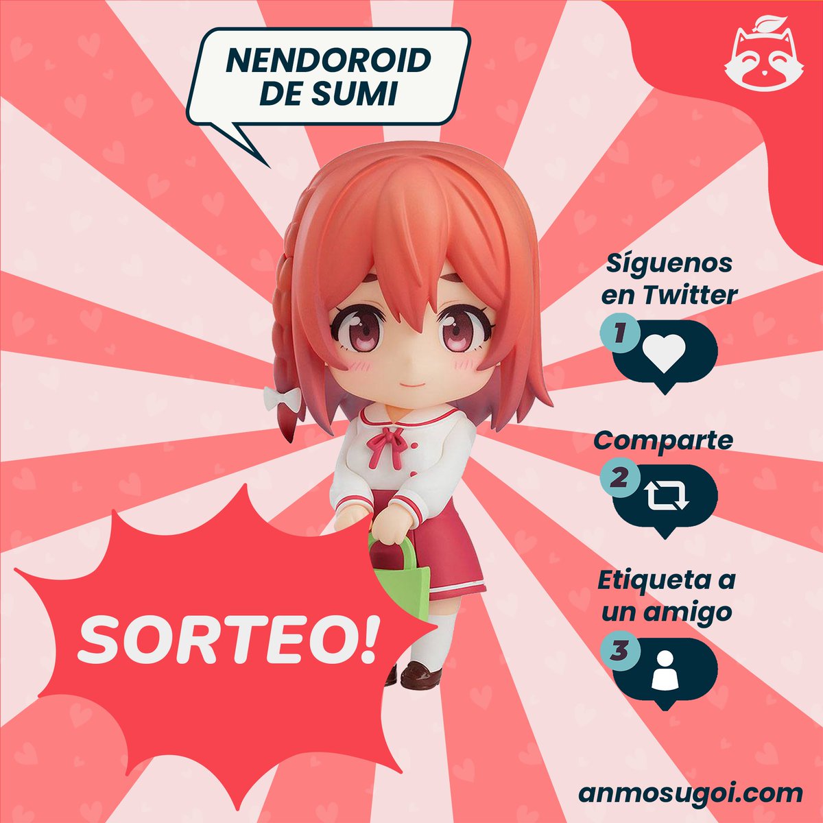 ANMO_Sugoi's tweet photo. ¡En colaboración con @Nin_Nin_Game les traemos nuestro primer sorteo internacional!

Para participar deben hacer lo siguiente:

1⃣Seguir la cuenta de Twitter de @ANMO_Sugoi  y la de @Nin_Nin_Game 
2⃣Hacer RT a esta publicación
3⃣Etiquetar a un amigo en los comentarios https://t.co/PWR5TbaIQx