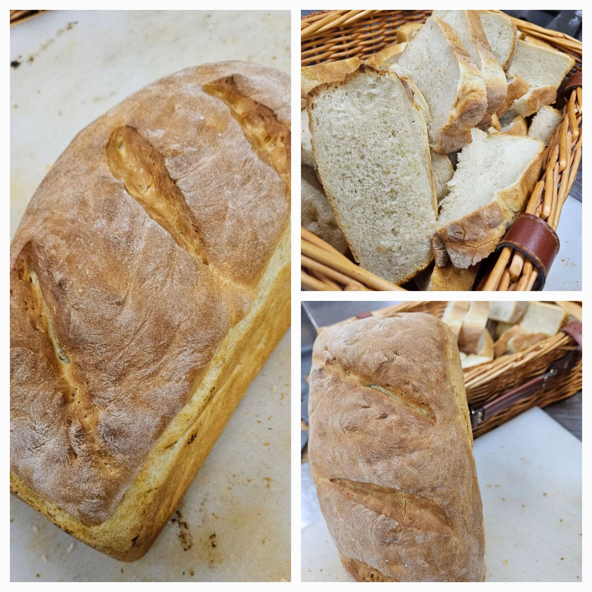 Great homemade bread for service tonight, thanks to apprentice @josh09cannell