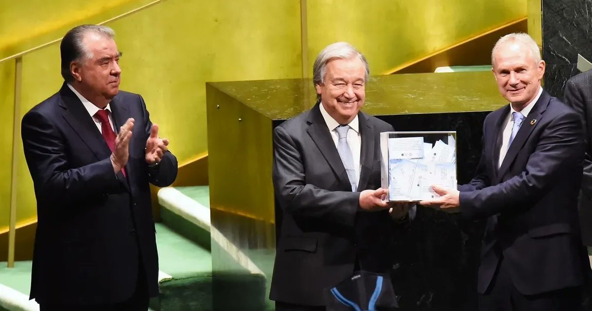 The UN 2023 Water Conference is over - a new era begins!

700+ commitments from the Conference are now part of the #WaterAction Agenda.

Now, let’s accelerate progress on water and sanitation and drive transformation across the #SDGs 👉  buff.ly/3ZemCP3 

#Goal6 #SDG6