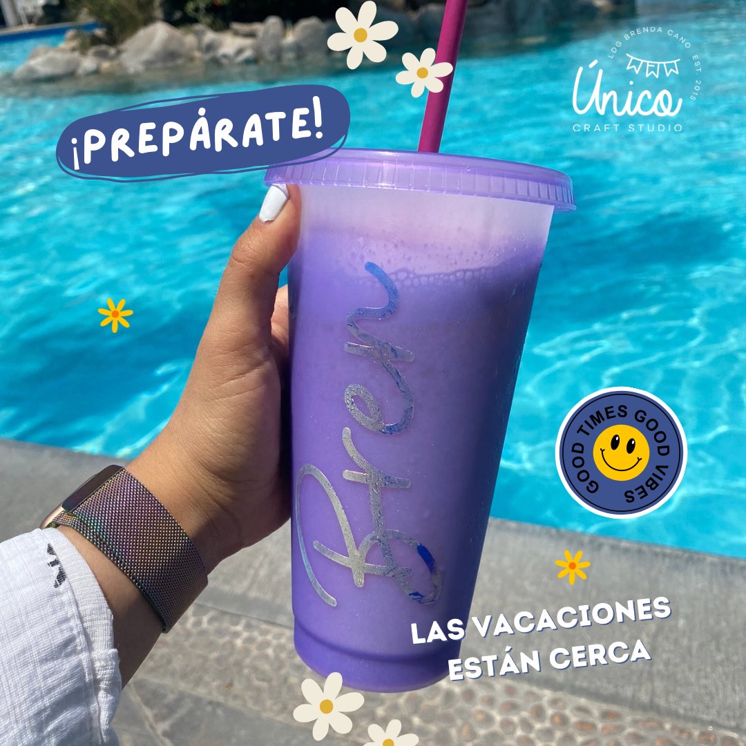 UnicoCraftStudi's tweet photo. Iniciemos con #MotivationMonday preparando todo para estás #Vacaciones de #SemanaSanta disfrutando tus bebidas favoritas en nuestros #VasosPersonalizados

#UnicoCraft #México https://t.co/ezqPiLZN8g
