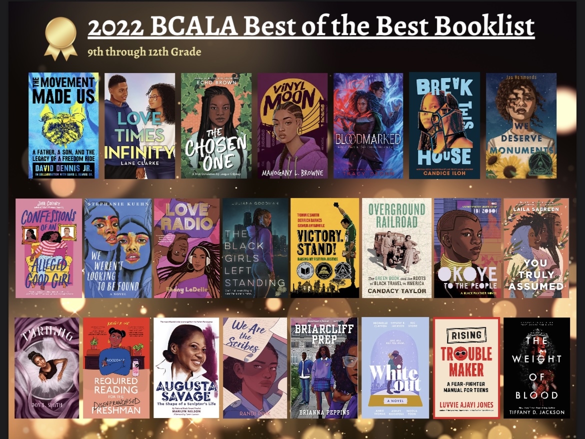 It’s so great seeing so many #SerendipityLit titles on the Best Book of 2022 by the Black Caucus of the American Library Association (BCALA).

#AugustaSavage #VictoryStand #QueenOfKindergarten #BlackBooks