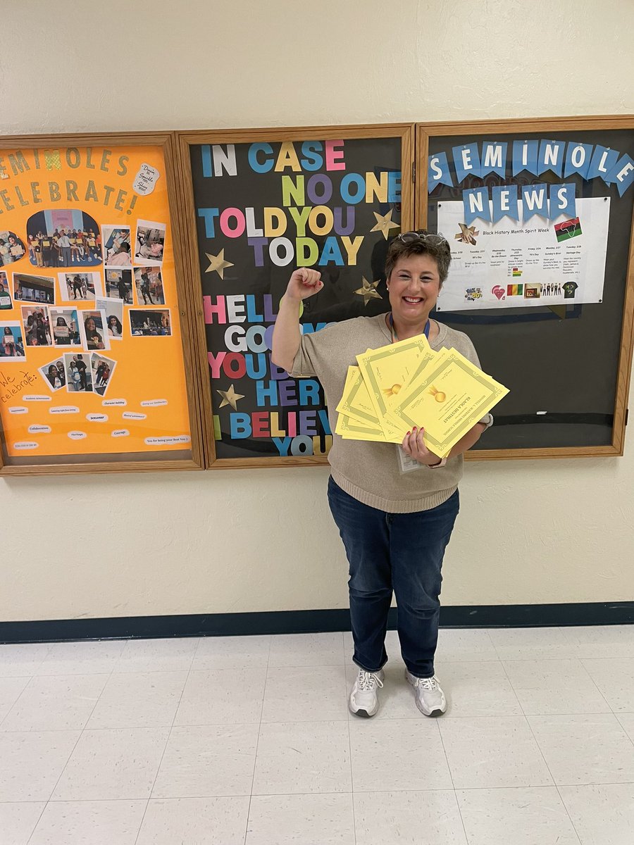 Scott D. Caruso (@sdcaruso) on Twitter photo Welcome back Achievement certificates?!
Don’t waste time setting the tone! <a href="/WatkinsSeminol1/">Watkins Seminoles</a> is celebrating teachers who are ready to celebrate students and plan for success and celebration for the rest of the year! Welcome back Achievement certificates?!
Don’t waste time setting the tone! <a href="/WatkinsSeminol1/">Watkins Seminoles</a> is celebrating teachers who are ready to celebrate students and plan for success and celebration for the rest of the year!