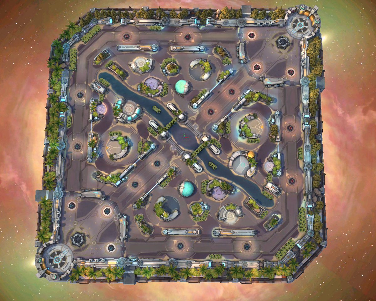 Introducing The Arena.

A map that feels familiar to the hundreds of millions of MOBA players from the last 15+ years.

Familiar map. Familiar gameplay. New ecosystem. New meaning. New stakes.