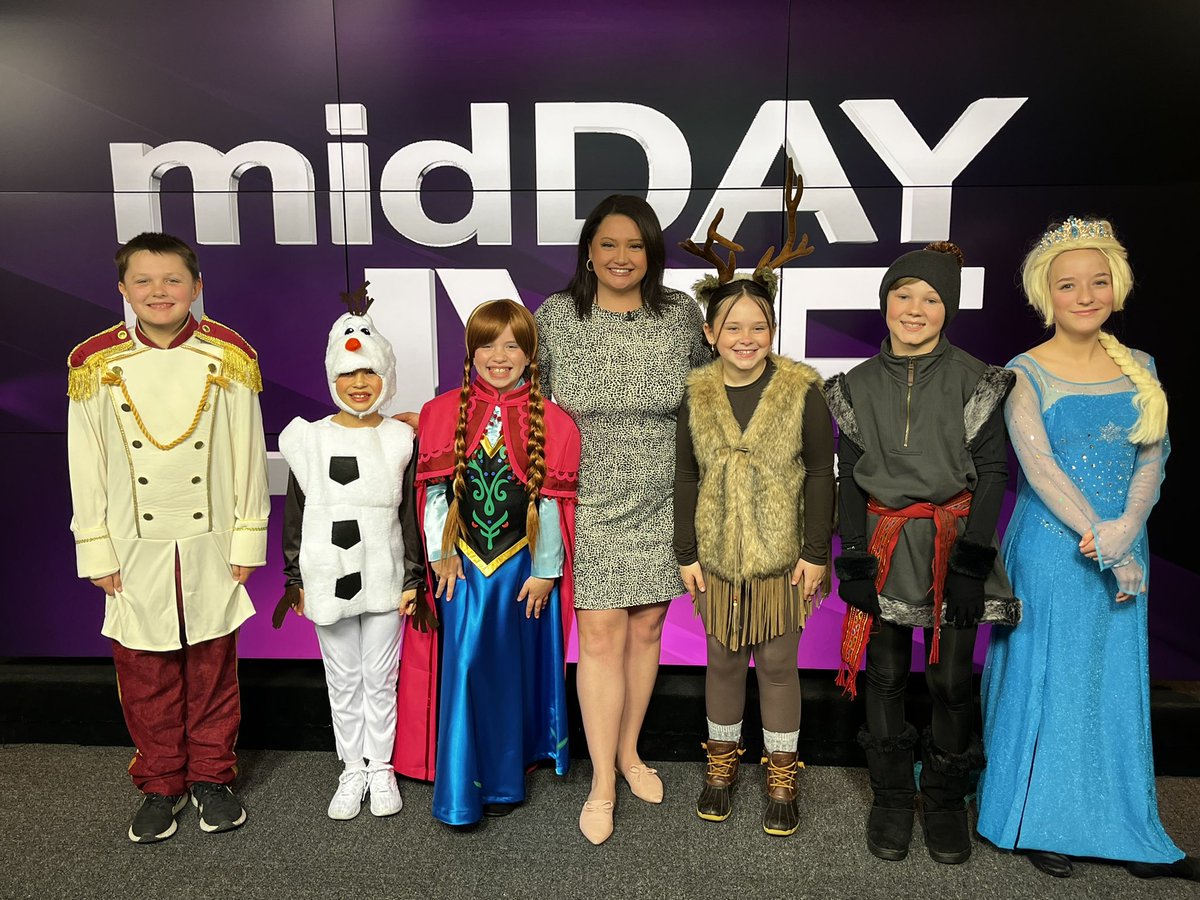 Frozen Jr. Cast on WBKO today! #proudtobeCTE <a href="/MrsDarnell_CTE/">Lori Darnell</a> <a href="/MrsWillis_CTE/">Amanda Willis</a>