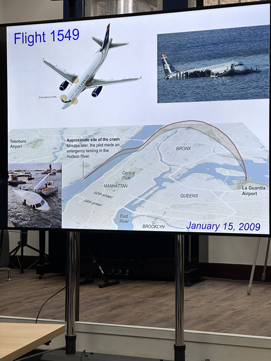 DrStevenKinnear's tweet photo. You can’t discuss good Crew Resource Management without mentioning Cactus 1549!

@Captsully 

#HumanFactors #threatanderrormanagement #crewresourcemanagement #aviationmedicine #avmed https://t.co/9ed4kP6qsC