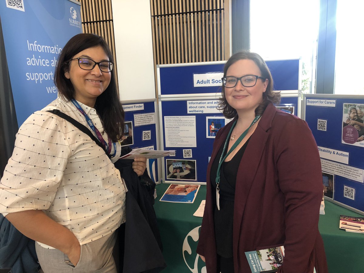 SallyRogersSLT's tweet photo. Good to hear about @SurreyInfoPoint - the health and well-being training, support for carers, home equipment finder and vision for adult social care ๐๐ @NWSAlliance #NWSACommunityDay @CSHSurrey @CFHS_Surrey @SandraPycock @HelenCo16061925 https://t.co/23siAjaj3h